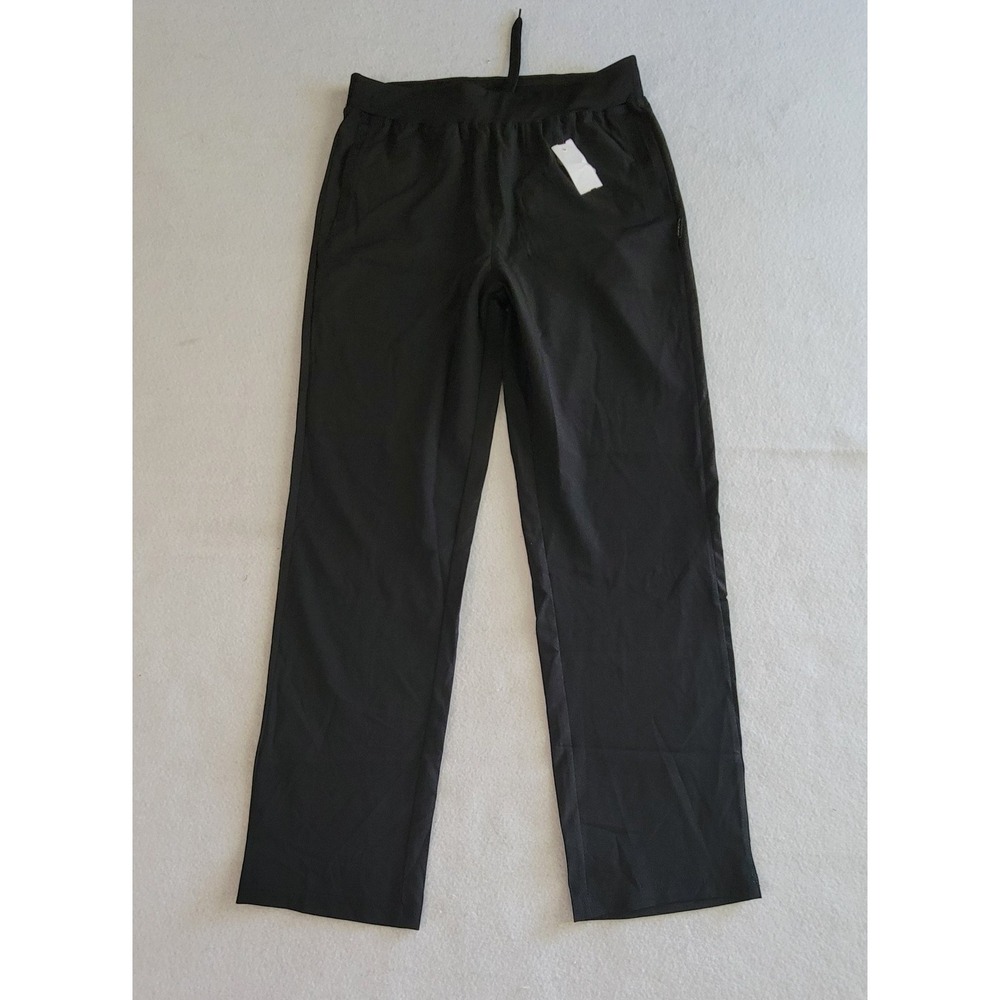 Jockey Sport Pull On Drawstring Waist Joggers Black Men Size XL